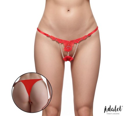 Sophie Tanga de Encaje con Brillantes