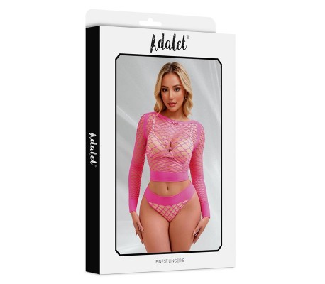 Yara Set de 2 Piezas Rosa Neón Talla Única