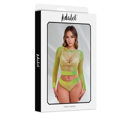 Yara Set de 2 Piezas Amarillo Neón Talla Única