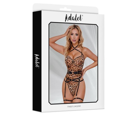 Helena Teddy Animal Print Leopardo