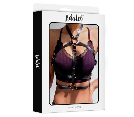 Elva Arnés de Pecho Cuero Vegano Talla Única