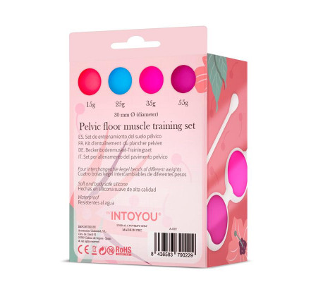 Kit 4 Bolas Kegel Silicona