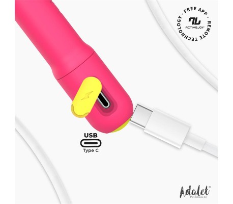 Gently Estimulador Punto G con APP Rosa