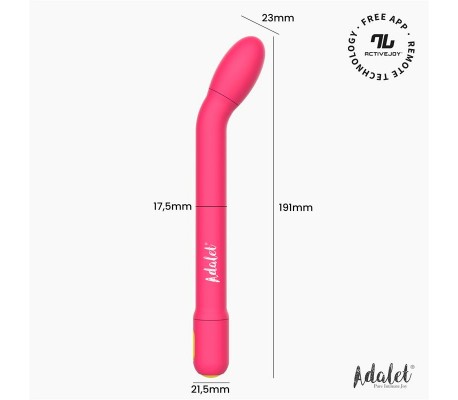 Gently Estimulador Punto G con APP Rosa
