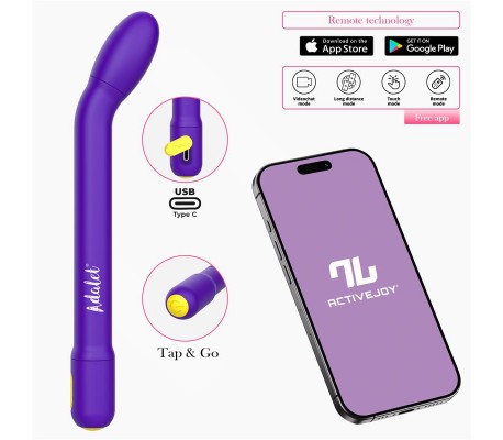 Gently Estimulador Punto G con APP Purpura