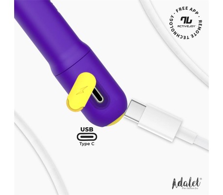 Gently Estimulador Punto G con APP Purpura