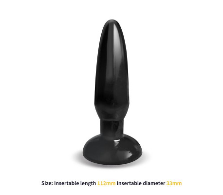 Ainsley Plug Anal Silicona 11.2 cm x 3.3 cm