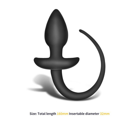 Harthley Plug Anal con Cola 16 cm x 3.2 cm