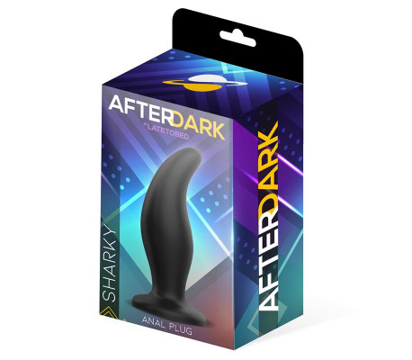 Sharky Plug Anal Silicona 12 cm x 3.5 cm