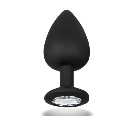 Sparkly Plug Anal Silicona Talla S 7.5 cm x 2.6 cm