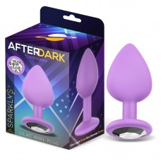 Sparkly Plug Anal Silicona Talla S Lilac