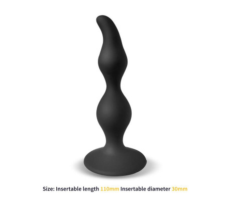Dylamic Plug Anal Silicona 11 cm x 3 cm
