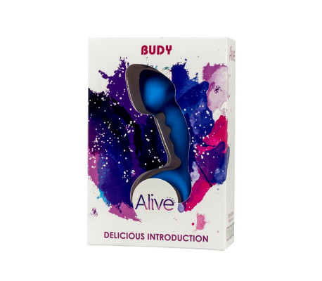 Plug Anal Budy Azul Silicona 13 cm