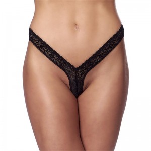Tanga Negro Talla Unica