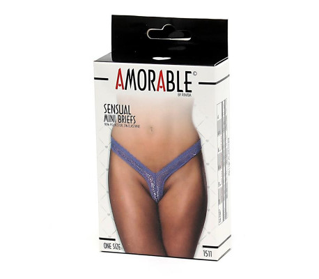 Braguitas Púrpuras Talla Unica
