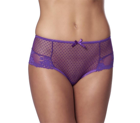 Braguitas Anchas Tipo Corset Púrpuras Talla Única