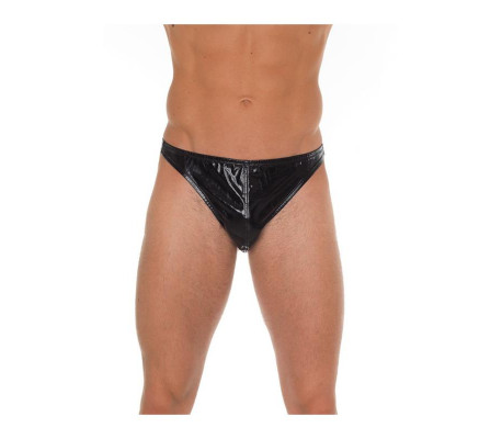 Tanga Negro Brillante Talla Única