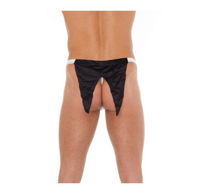 Tanga Blaco y Negro Talla Única