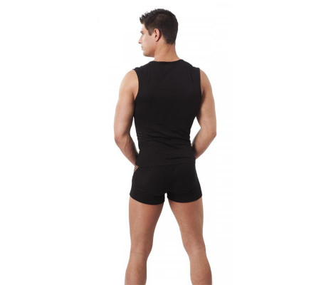 Pantalon Corto Rejilla Negro