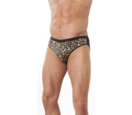 Calzoncillo con Cremallera Leopardo Talla Unica