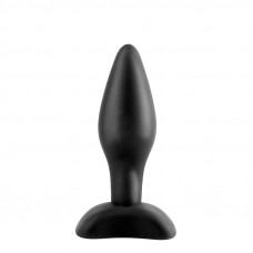 Plug Anal Mini Silicona - Color Negro