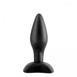 Plug Anal Mini Silicona - Color Negro
