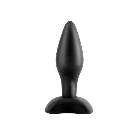 Plug Anal Mini Silicona - Color Negro