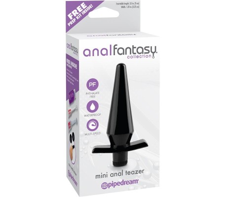 Plug Anal Mini Anal Teazer Negro