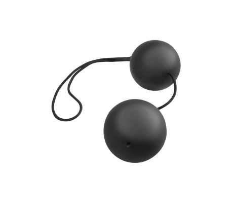 Bolas Anales Vibro Balls Negro