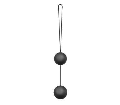 Bolas Anales Vibro Balls Negro