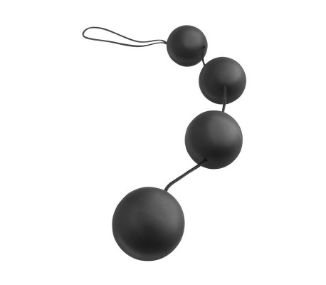 Bolas Anales Vibradoras Deluxe - Color Negro