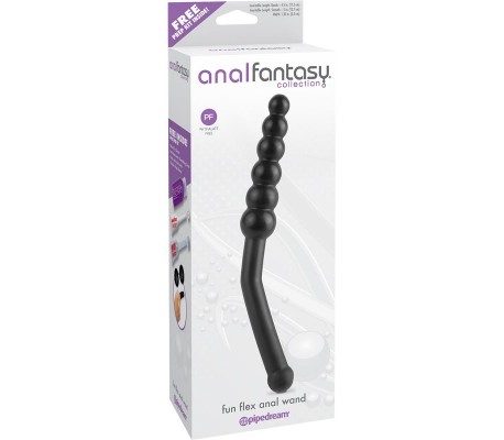 Estimulador Anal Fun Flex Anal Wand Negro