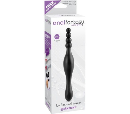 Estimulador Anal Fun Flex Anal Teazer Negro