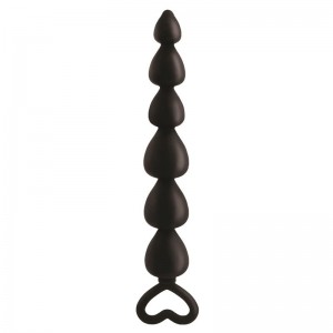 Cadena Anal Elite Lovers Beads Negro