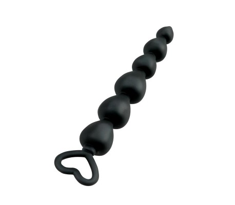Cadena Anal Elite Lovers Beads Negro