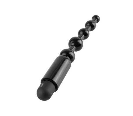 Cadena Anal Power Beads para Principiantes - Color Negro