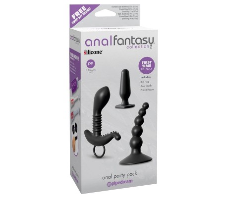 Set 3 pc Fiesta Anal Negro