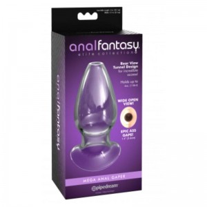 Plug Anal Mega Anal Gaper Transparente
