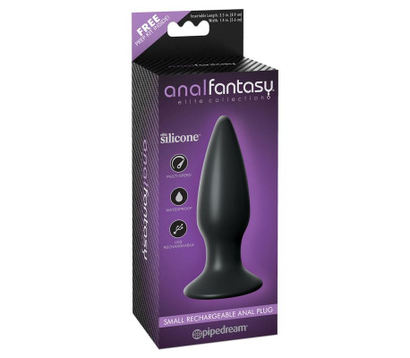 Plug Anal Recargable Negro