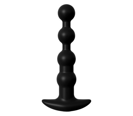 Rosario Anal Recargable Color Negro