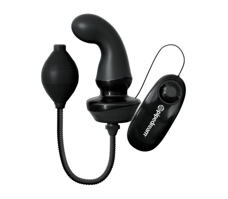 Plug Anal Inflable con Vibración