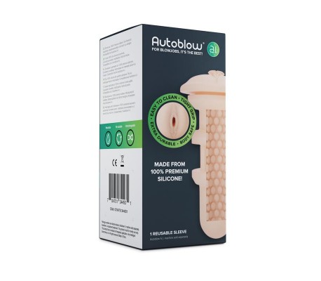 Funda Silicona de Vagina para Autoblow A.I.