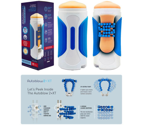 Autoblow 2+ Extra Tight Edition Manga Boca Talla B