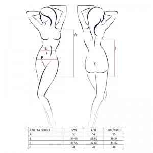 ARIETTA Corsé Negro