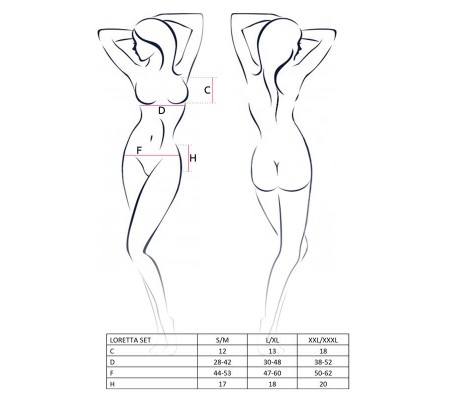 Loretta Set Negro