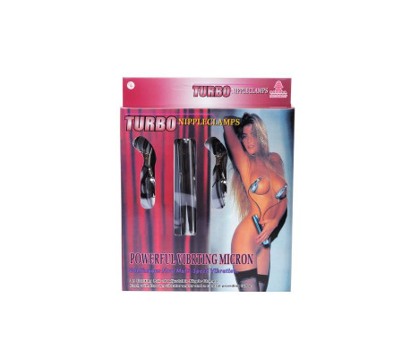 Baile Set Bala Vibrador y Pinzas para Pezones con Vibración Turbo