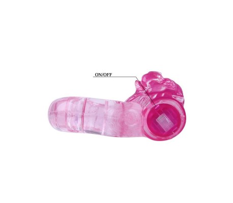 Anillo Vibrador Color Oso Rosa