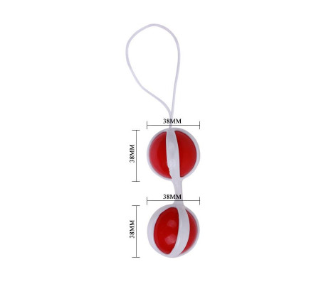 Bolas Kegel Color Rojo