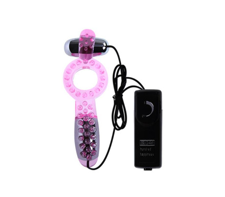 Anillo Vibrador Doble Couple Collection Rosa