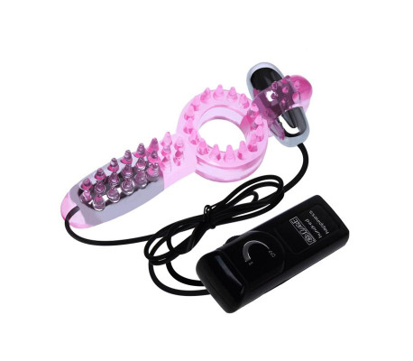 Anillo Vibrador Doble Couple Collection Rosa